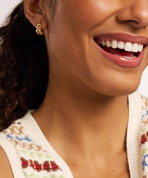 FOSSIL(フォッシル)の「フォッシル アクセサリー レディース ピアス ゴールド JF04902710(ピアス(両耳用)・レディース・ゴールド・FREE)」の2枚目の写真