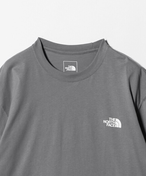 THE NORTH FACE（ザノースフェイス）の「＜THE NORTH FACE＞ショート ハーフドーム デジタル スクエア ロゴTシャツ（Tシャツ/カットソー・メンズ・ダークグレー/ブラック/オフホワイト・M/L/XL）」の5枚目の写真