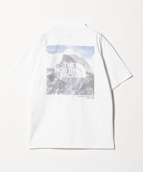 THE NORTH FACE（ザノースフェイス）の「＜THE NORTH FACE＞ショート ハーフドーム デジタル スクエア ロゴTシャツ（Tシャツ/カットソー・メンズ・ダークグレー/ブラック/オフホワイト・M/L/XL）」の11枚目の写真