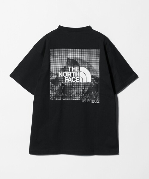THE NORTH FACE（ザノースフェイス）の「＜THE NORTH FACE＞ショート ハーフドーム デジタル スクエア ロゴTシャツ（Tシャツ/カットソー・メンズ・ダークグレー/ブラック/オフホワイト・M/L/XL）」の17枚目の写真
