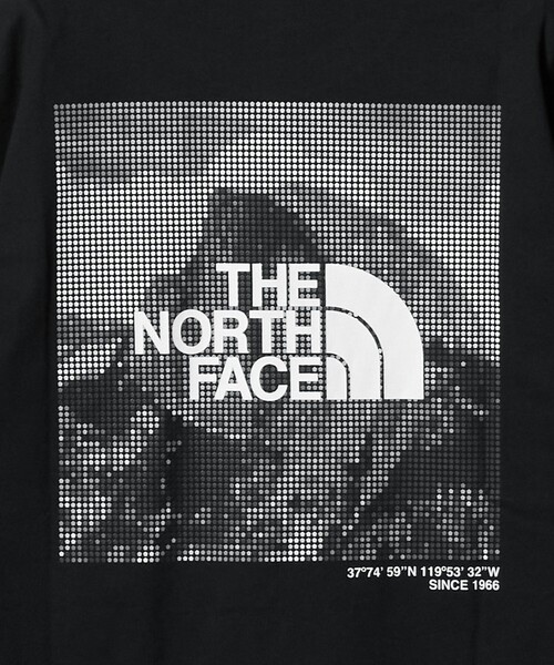 THE NORTH FACE（ザノースフェイス）の「＜THE NORTH FACE＞ショート ハーフドーム デジタル スクエア ロゴTシャツ（Tシャツ/カットソー・メンズ・ダークグレー/ブラック/オフホワイト・M/L/XL）」の20枚目の写真