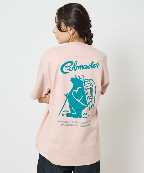 COBMASTER(コブマスター)の「【COBMASTER / コブマスター】バックプリントBASIC Tシャツ/ユニセックス(Tシャツ/カットソー・メンズ・ホワイト/ブラック/ベージュ/ピンク・M/L)」の4枚目の写真