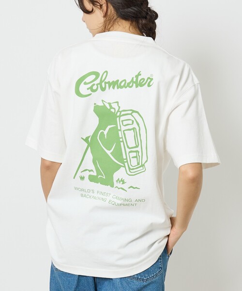 COBMASTER(コブマスター)の「【COBMASTER / コブマスター】バックプリントBASIC Tシャツ/ユニセックス(Tシャツ/カットソー・メンズ・ホワイト/ブラック/ベージュ/ピンク・M/L)」の9枚目の写真
