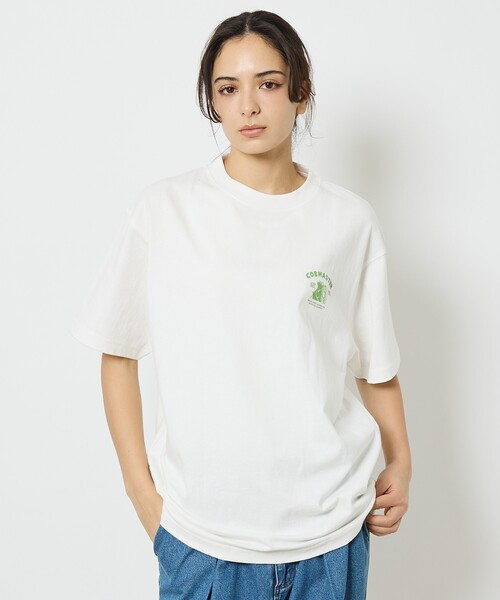 COBMASTER(コブマスター)の「【COBMASTER / コブマスター】バックプリントBASIC Tシャツ/ユニセックス(Tシャツ/カットソー・メンズ・ホワイト/ブラック/ベージュ/ピンク・M/L)」の8枚目の写真