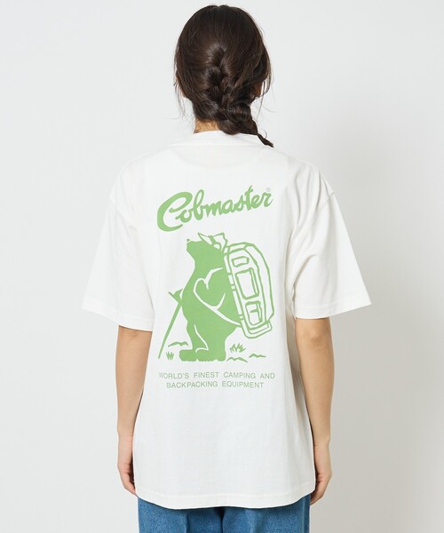 COBMASTER(コブマスター)の「【COBMASTER / コブマスター】バックプリントBASIC Tシャツ/ユニセックス(Tシャツ/カットソー・メンズ・ホワイト/ブラック/ベージュ/ピンク・M/L)」の6枚目の写真