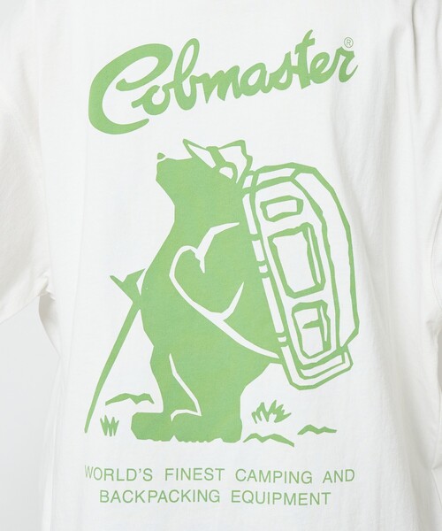 COBMASTER(コブマスター)の「【COBMASTER / コブマスター】バックプリントBASIC Tシャツ/ユニセックス(Tシャツ/カットソー・メンズ・ホワイト/ブラック/ベージュ/ピンク・M/L)」の5枚目の写真