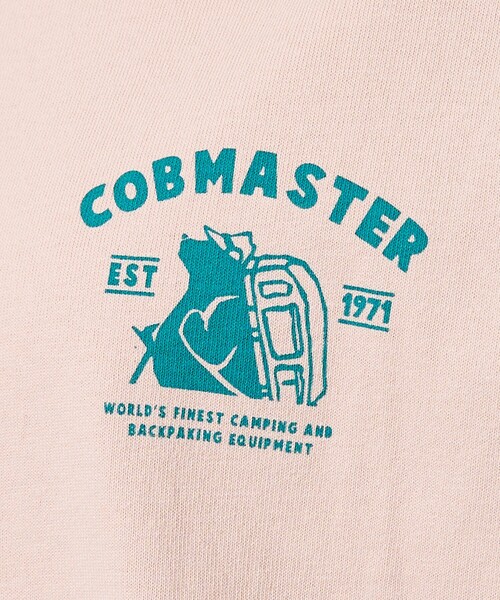 COBMASTER(コブマスター)の「【COBMASTER / コブマスター】バックプリントBASIC Tシャツ/ユニセックス(Tシャツ/カットソー・メンズ・ホワイト/ブラック/ベージュ/ピンク・M/L)」の20枚目の写真