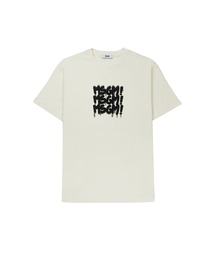 MSGM KIDS（エムエスジーエムキッズ）の「MSGM KIDS スプレーペイント トリプルロゴTシャツ（Tシャツ/カットソー）」