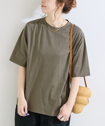 【WEB+一部店舗限定】ウォッシャブル / 接触冷感 / コンパクト天竺Tシャツ