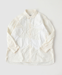 CASEY CASEY（ケイシーケイシー）の「CASEY CASEY(ケイシーケイシー) HAMNET FLOWER PATCHWORK シャツ（シャツ/ブラウス）」