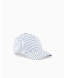 ARMANI EXCHANGE（アルマーニエクスチェンジ）の「【A|X アルマーニ エクスチェンジ】AXロゴ ストライプ キャップ（キャップ）」