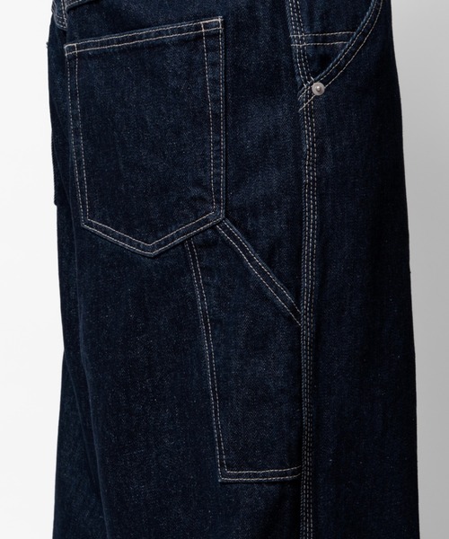 soerte（ソエルテ）の「Classic Multi Pocket Straight Denim Pants/クラシックマルチストレートデニムパンツ（デニムパンツ・メンズ・ブルー/インディゴブルー・1/3/2）」の3枚目の写真