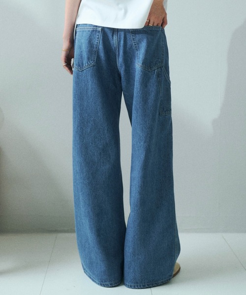 soerte（ソエルテ）の「Classic Multi Pocket Straight Denim Pants/クラシックマルチストレートデニムパンツ（デニムパンツ・メンズ・ブルー/インディゴブルー・1/3/2）」の7枚目の写真