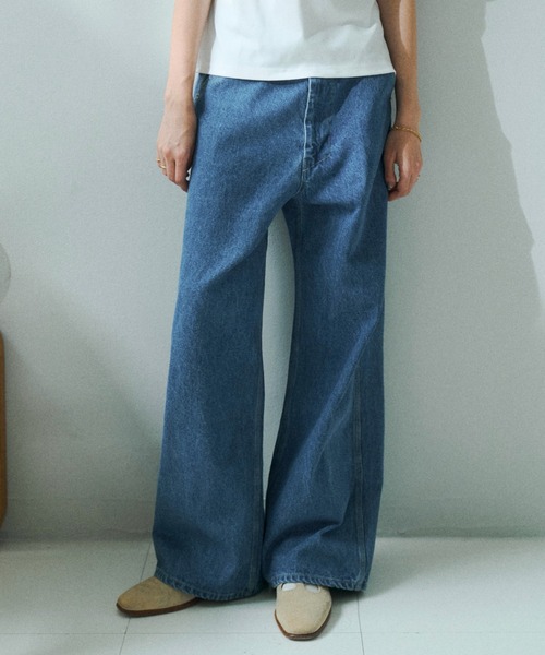 soerte（ソエルテ）の「Classic Multi Pocket Straight Denim Pants/クラシックマルチストレートデニムパンツ（デニムパンツ・メンズ・ブルー/インディゴブルー・1/3/2）」の6枚目の写真
