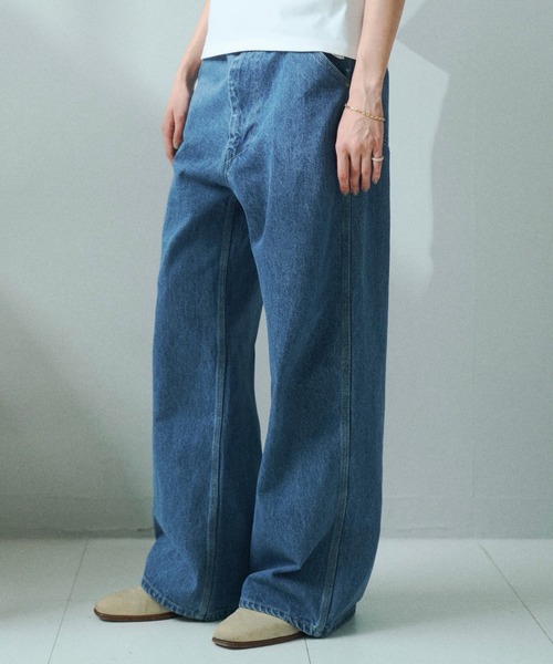 soerte（ソエルテ）の「Classic Multi Pocket Straight Denim Pants/クラシックマルチストレートデニムパンツ（デニムパンツ・メンズ・ブルー/インディゴブルー・1/3/2）」の15枚目の写真