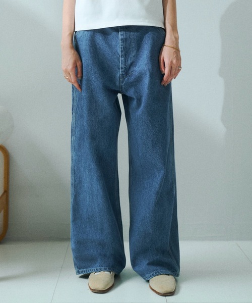 soerte（ソエルテ）の「Classic Multi Pocket Straight Denim Pants/クラシックマルチストレートデニムパンツ（デニムパンツ・メンズ・ブルー/インディゴブルー・1/3/2）」の16枚目の写真