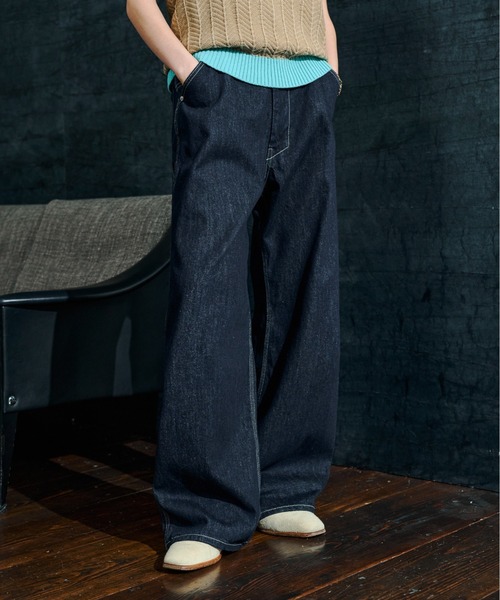 Classic Multi Pocket Straight Denim Pants/クラシックストレート