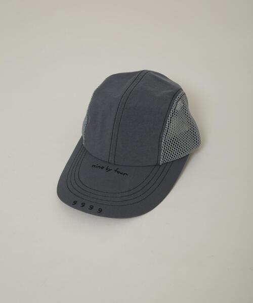 nine by four/94 WR NYLON & MESH 4P CAP（キャップ）｜nine by four