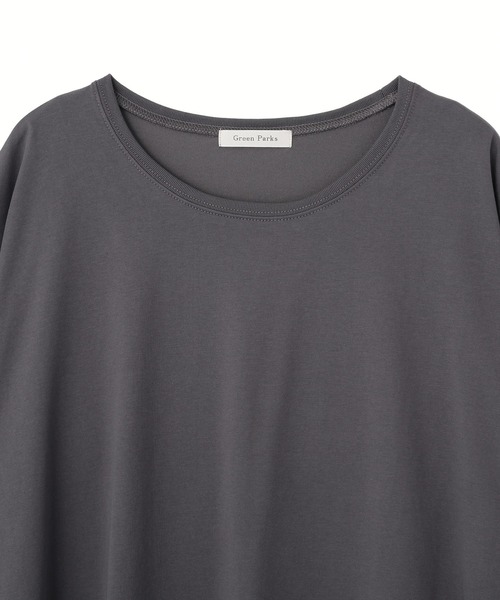 Green Parks(グリーンパークス)の「裾イレヘムレースプルオーバー(Tシャツ/カットソー・レディース・チャコールグレー/オフホワイト/ブラック・FREE)」の15枚目の写真