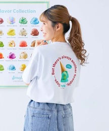 devirock | デビロック×【アイス】 ひやシャリ 接触冷感 大人 アイスプリント 半袖Tシャツ(Tシャツ/カットソー)