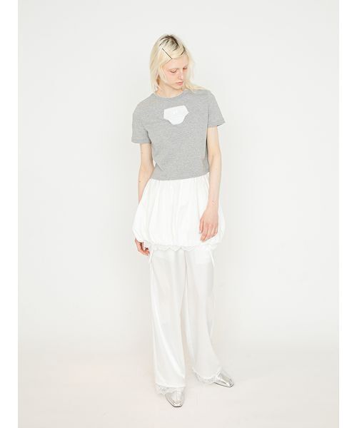 SORIN（ソリン　）の「Doll Panties Docking T-shirt/ドールパンティー ドッキングTシャツ（Tシャツ/カットソー・レディース・ホワイト/グレー/ダークネイビー・38）」の13枚目の写真