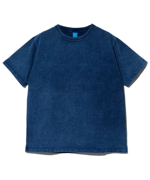 go slow caravan(ゴースローキャラバン)の「Good On/グッドオン S/S HVY CREW TEE INDIGO SHAVE(Tシャツ/カットソー・メンズ・ブルー系その他・LARGE/X-LARGE/MEDIUM)」の6枚目の写真