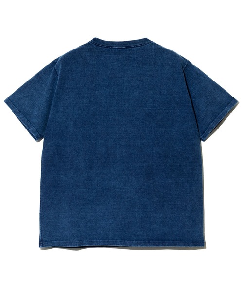 go slow caravan(ゴースローキャラバン)の「Good On/グッドオン S/S HVY CREW TEE INDIGO SHAVE(Tシャツ/カットソー・メンズ・ブルー系その他・LARGE/X-LARGE/MEDIUM)」の7枚目の写真