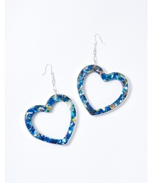 RUMCHE（ラムシェ）の「Ocean Plastic Heart Pierced Earrings / オーシャンプラスチックハートピアス（ネックレス）」