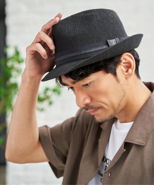 ikka(イッカ)の「ドライサーモナカオレハット(キャップ・メンズ・ブラウン/チャコール/ネイビー/ベージュ/ブラック/グレー・FREE)」の8枚目の写真