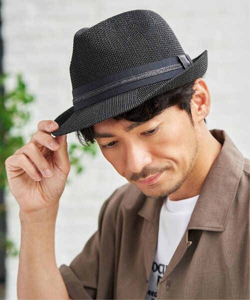 ikka(イッカ)の「ドライサーモナカオレハット(キャップ・メンズ・ブラウン/チャコール/ネイビー/ベージュ/ブラック/グレー・FREE)」の9枚目の写真