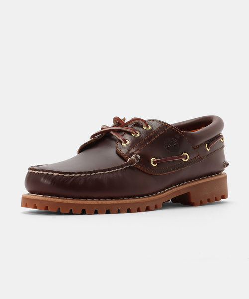Timberland(ティンバーランド)の「Timberland AUTHENTIC 3 EYE CLASSIC 30003-214(モカシン/デッキシューズ・メンズ・ブラウン・28cm/27.5cm/27cm/26.5cm/26cm)」の2枚目の写真
