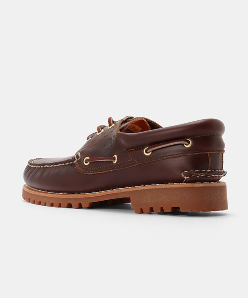 Timberland(ティンバーランド)の「Timberland AUTHENTIC 3 EYE CLASSIC 30003-214(モカシン/デッキシューズ・メンズ・ブラウン・28cm/27.5cm/27cm/26.5cm/26cm)」の3枚目の写真