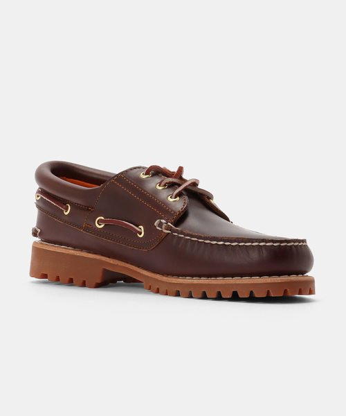 Timberland(ティンバーランド)の「Timberland AUTHENTIC 3 EYE CLASSIC 30003-214(モカシン/デッキシューズ・メンズ・ブラウン・28cm/27.5cm/27cm/26.5cm/26cm)」の5枚目の写真