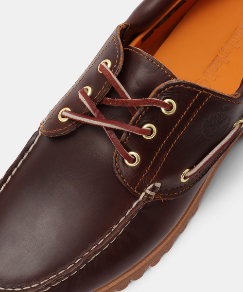 Timberland(ティンバーランド)の「Timberland AUTHENTIC 3 EYE CLASSIC 30003-214(モカシン/デッキシューズ・メンズ・ブラウン・28cm/27.5cm/27cm/26.5cm/26cm)」の6枚目の写真