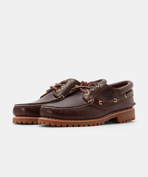 Timberland(ティンバーランド)の「Timberland AUTHENTIC 3 EYE CLASSIC 30003-214(モカシン/デッキシューズ・メンズ・ブラウン・28cm/27.5cm/27cm/26.5cm/26cm)」の7枚目の写真