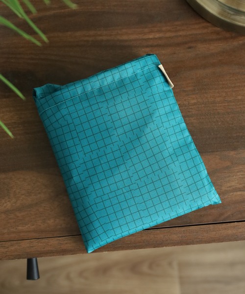 392 plusm(サンキューニプリュスエム)の「392PLUSM ECO BAG_BIG チェック エコバッグ(エコバッグ/サブバッグ・メンズ・オフホワイト/グリーン/イエロー/ベージュ・ONE)」の10枚目の写真