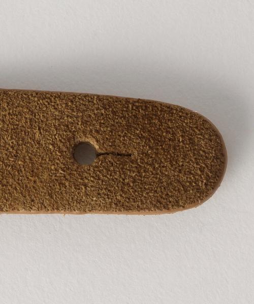 green label relaxing（グリーンレーベルリラクシング）の「KC レザーギボシ/ブレスレット◆（ブレスレット・レディース・ブラック/ブラウン/ベージュ/ライトグレー/ダークブラウン・FREE）」の8枚目の写真