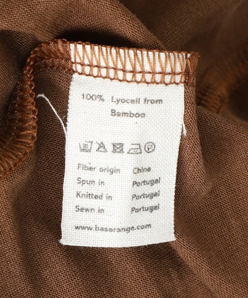 BASERANGE（ベースレンジ）の「BASERANGE / ベースレンジ：LOOSE TEE：TOLO-BL-000[ANN]（Tシャツ/カットソー・レディース・ブラウン系その他・XS）」の3枚目の写真