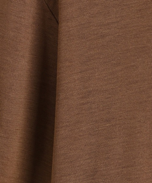 BASERANGE（ベースレンジ）の「BASERANGE / ベースレンジ：LOOSE TEE：TOLO-BL-000[ANN]（Tシャツ/カットソー・レディース・ブラウン系その他・XS）」の2枚目の写真