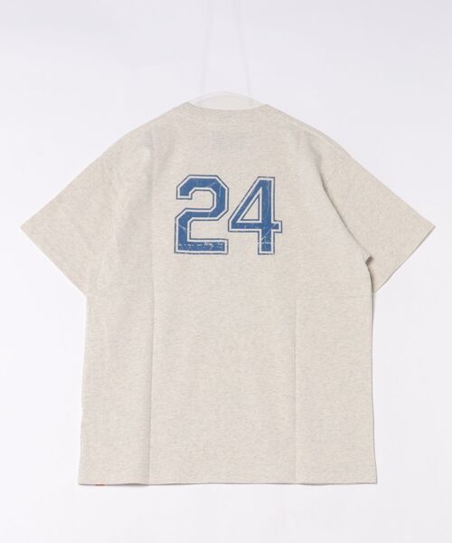 UNIVERSAL OVERALL(ユニバーサルオーバーオール)の「【72】【it】【UNIVERSAL OVERALL】College windyJ PT T(Tシャツ/カットソー・メンズ・ネイビー/オートミール/ブラック・LARGE/X-LARGE/XX-LARGE/MEDIUM)」の4枚目の写真