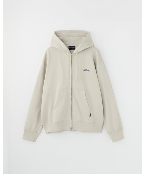 THOUSAND MILE（サウザンドマイル）の「[M's]ZIP UP PARKER FRENCH TERRY/裏毛素材 ジップ パーカー（スウェット・メンズ・チャコールグレー/ネイビー/グレイッシュベージュ/ブラック/グレー・M/L）」の4枚目の写真