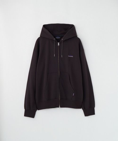 THOUSAND MILE（サウザンドマイル）の「[M's]ZIP UP PARKER FRENCH TERRY/裏毛素材 ジップ パーカー（スウェット・メンズ・チャコールグレー/ネイビー/グレイッシュベージュ/ブラック/グレー・M/L）」の2枚目の写真