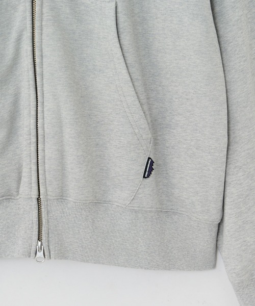 THOUSAND MILE（サウザンドマイル）の「[M's]ZIP UP PARKER FRENCH TERRY/裏毛素材 ジップ パーカー（スウェット・メンズ・チャコールグレー/ネイビー/グレイッシュベージュ/ブラック/グレー・M/L）」の9枚目の写真