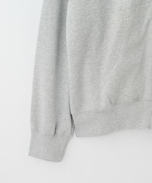THOUSAND MILE（サウザンドマイル）の「[M's]ZIP UP PARKER FRENCH TERRY/裏毛素材 ジップ パーカー（スウェット・メンズ・チャコールグレー/ネイビー/グレイッシュベージュ/ブラック/グレー・M/L）」の10枚目の写真