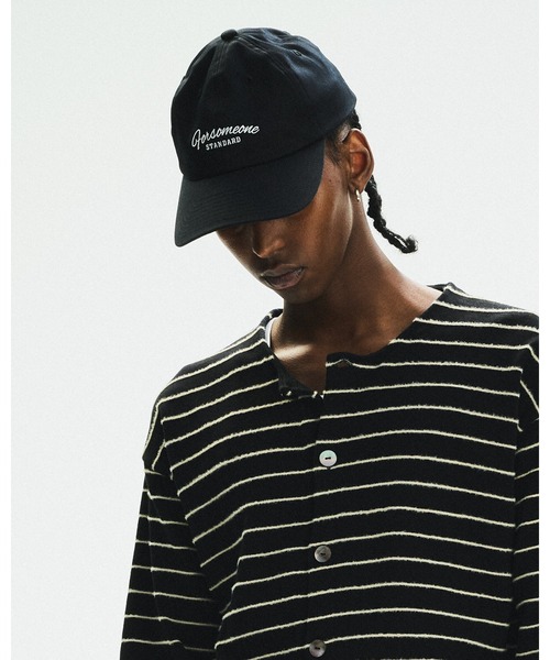 FORSOMEONE(フォーサムワン)の「FORSOMEONE ARCH LOGO CAP(キャップ・メンズ・ブラック・FREE)」の7枚目の写真