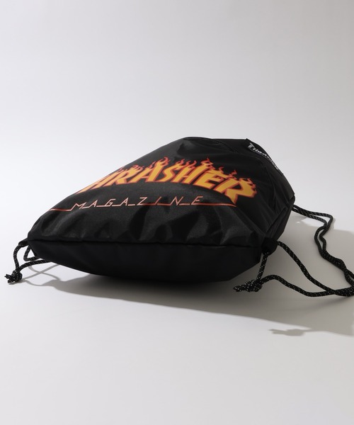 THRASHER(スラッシャー)の「【THRASHER/スラッシャー】ロゴプリント フロントポケット ナップサック(バックパック/リュック・メンズ・ブラック系その他2/ブラック系その他/ブラック系その他5/ブラック系その他4・FREE)」の19枚目の写真