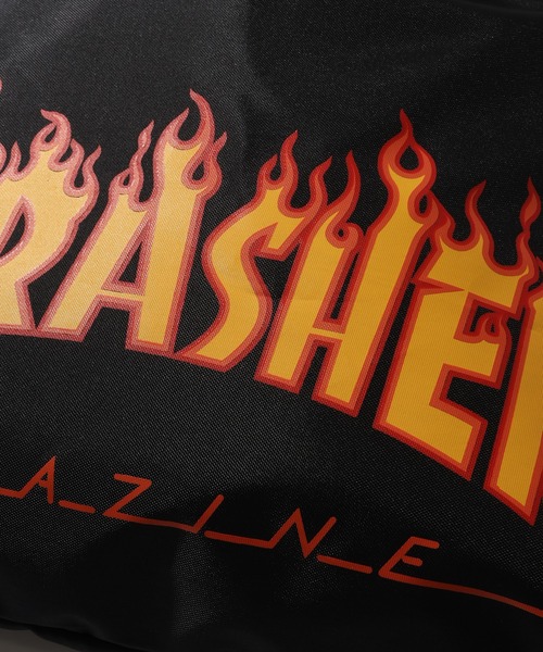 THRASHER(スラッシャー)の「【THRASHER/スラッシャー】ロゴプリント フロントポケット ナップサック(バックパック/リュック・メンズ・ブラック系その他2/ブラック系その他/ブラック系その他5/ブラック系その他4・FREE)」の10枚目の写真