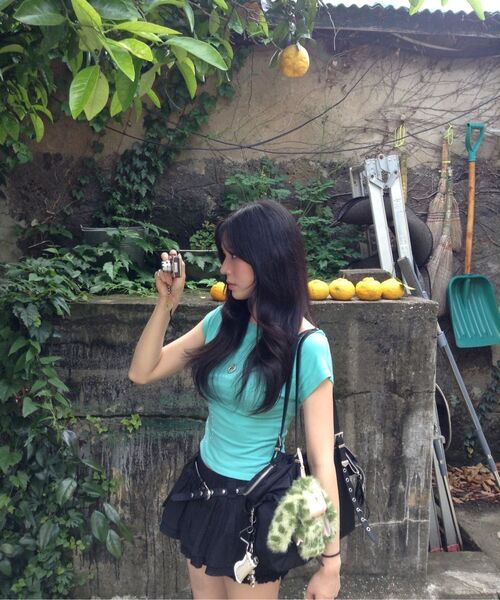FILLINTHEBLANK(フィルインザブランク)の「Trucker Bag (nylon)(black)(ショルダーバッグ・レディース・その他・FREE)」の3枚目の写真