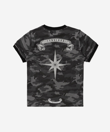 コスモリフレクティブリンガーTシャツ - ブラックカモ
