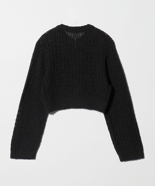 H BEAUTY&YOUTH UNITED ARROWS(エイチビューティーアンドユースユナイテッドアローズ)の「<H>ローゲージ ジップカーディガン(カーディガン/ボレロ・レディース・ナチュラル/ブラック・FREE)」の15枚目の写真